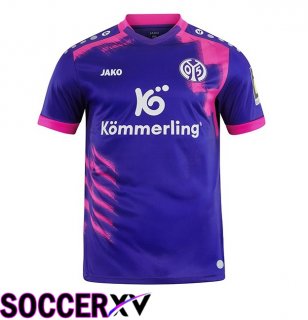 FSV Mainz 05 Away Soccer Jersey Purple 2025/2026