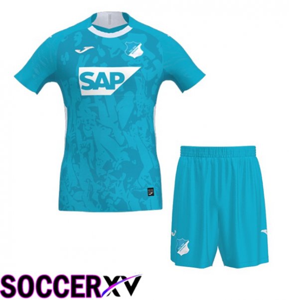 TSG Hoffenheim Kids Away Soccer Jersey Blue 2025/2026