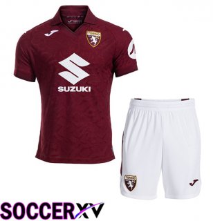 Torino FC Kids Home Soccer Jersey Brown 2025/2026