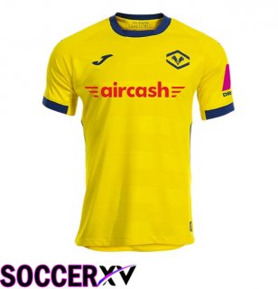 Hellas Verone Away Soccer Jersey Yellow 2025/2026