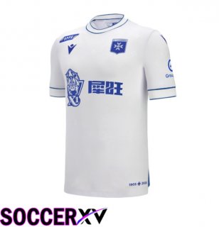 AJ Auxerre Home Soccer Jersey White 2025/2026