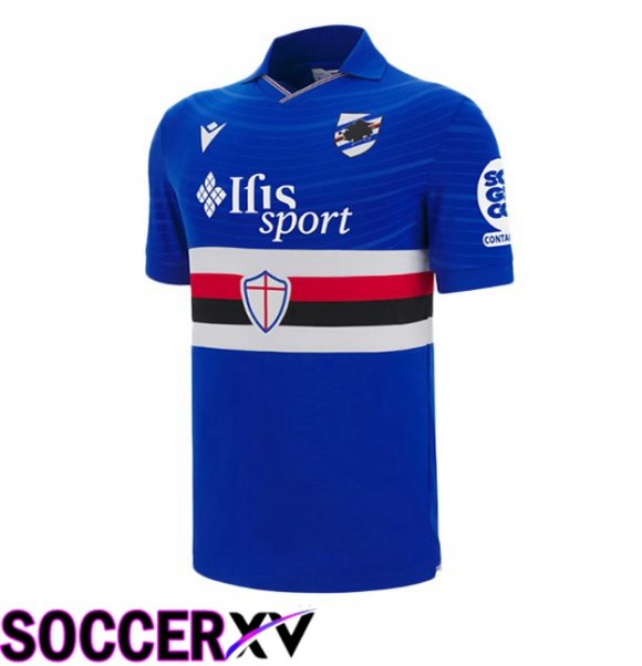 UC Sampdoria Home Soccer Jersey Blue 2025/2026