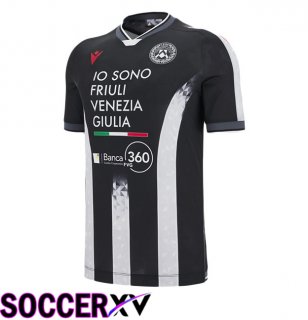 Udinese Calcio Home Soccer Jersey Black 2025/2026