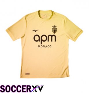 AS Monaco Third Soccer Jersey Yellow 2025/2026