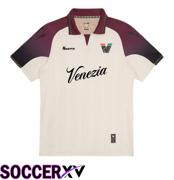 Venise FC Away Soccer Jersey Yellow 2025/2026
