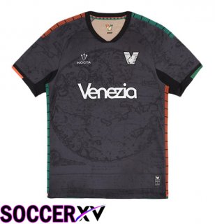 Venise FC Home Soccer Jersey Black 2025/2026