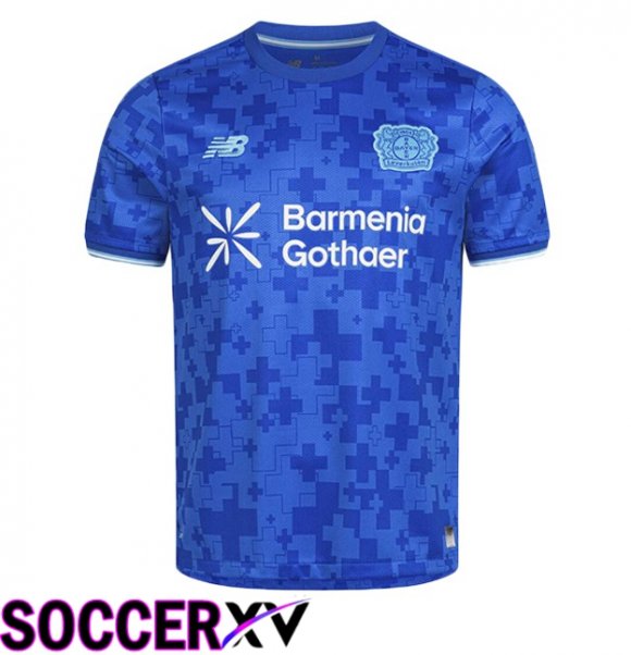 Bayer 04 Leverkusen Third Soccer Jersey Blue 2025/2026