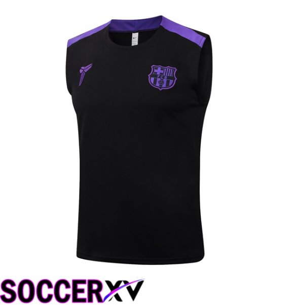 FC Barcelona Soccer Vest Black 2025/2026
