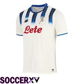 Atalanta Away Soccer Jersey White 2025/2026
