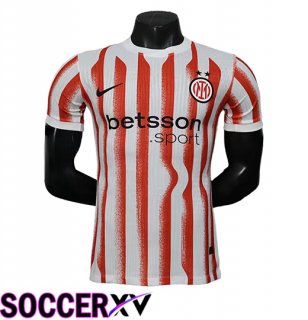 Inter Milan Soccer Jersey Special Edition Red 2025/2026