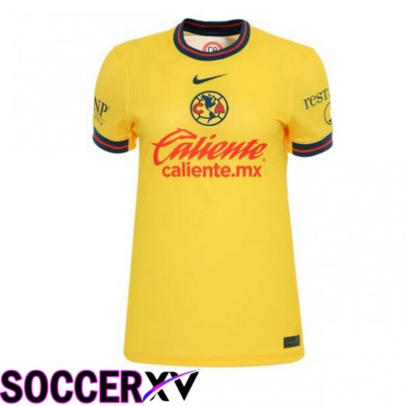 Club America Home Soccer Jersey Yellow 2024/2025