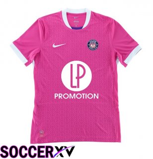 Toulouse Away Soccer Jersey Pink 2025/2026