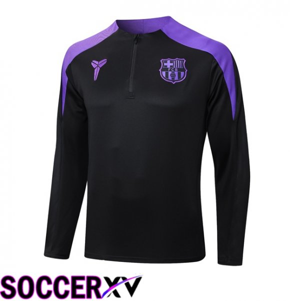 FC Barcelona Training Sweatshirt Black Purple 2025/2026