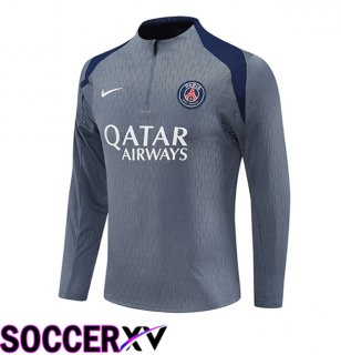 Paris PSG Training Sweatshirt Grey 2025/2026