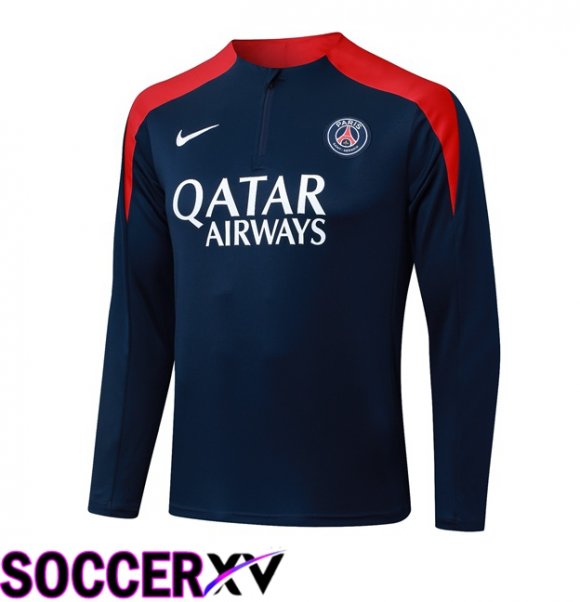 Paris PSG Training Sweatshirt Blue Royal 2025/2026