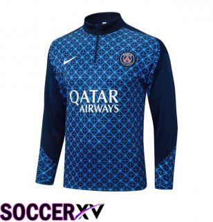 Paris PSG Training Sweatshirt Blue Royal 2025/2026