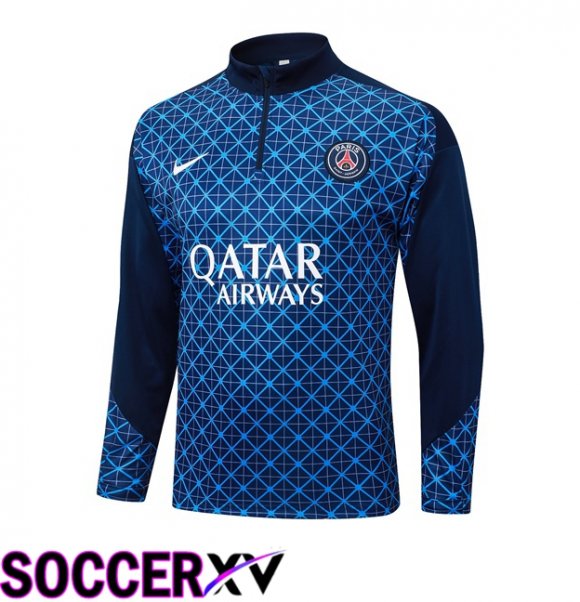 Paris PSG Training Sweatshirt Blue Royal 2025/2026