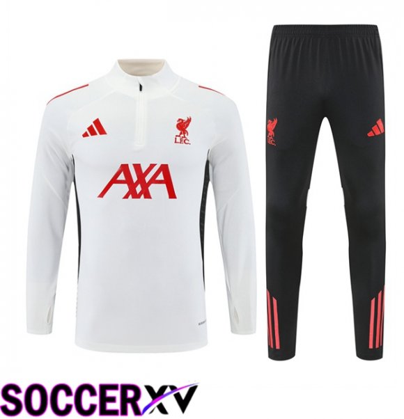 FC Liverpool kit Training Tracksuit White 2025/2026