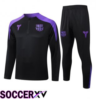 FC Barcelona kit Training Tracksuit Black Purple 2025/2026
