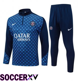 Paris PSG kit Training Tracksuit Blue Royal 2025/2026
