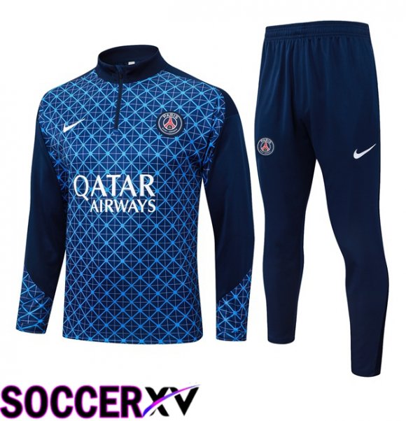 Paris PSG kit Training Tracksuit Blue Royal 2025/2026