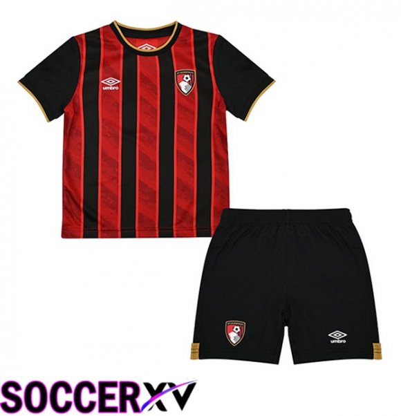 AFC Bournemouth Kids Home Soccer Jersey Red 2025/2026