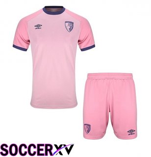 AFC Bournemouth Kids Third Soccer Jersey Pink 2025/2026