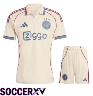 AFC Ajax Third kit Soccer Jersey + Shorts 2025/2026
