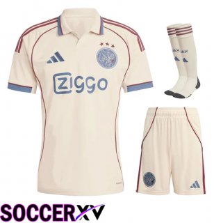 AFC Ajax Third kit Soccer Jersey (Shorts + Socks) 2025/2026