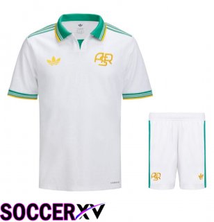 AS Rome Third kit Soccer Jersey + Shorts 2025/2026