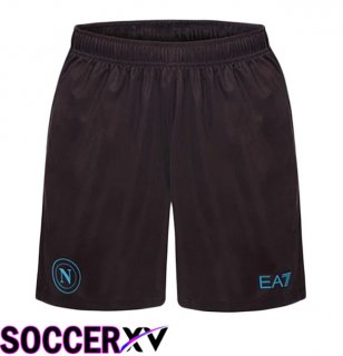 SSC Napoli Third Soccer Shorts Brown 2025/2026