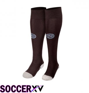 SSC Napoli Third Soccer Socks Brown 2025/2026