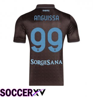 SSC Napoli (André-Frank Anguissa 99) Third Soccer Jersey Brown 2025/2026