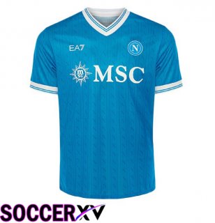 SSC Napoli Home Soccer Jersey Blue 2025/2026