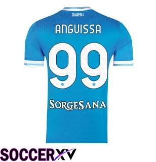 SSC Napoli (André-Frank Anguissa 99) Home Soccer Jersey Blue 2025/2026