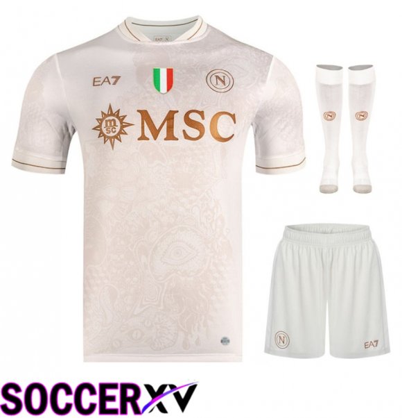 SSC Napoli Away kit Soccer Jersey (Shorts + Socks) 2025/2026