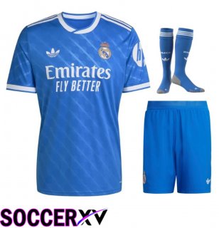 Real Madrid Third kit Soccer Jersey (Shorts + Socks) 2025/2026