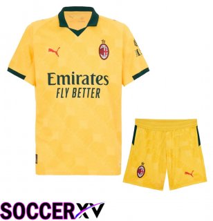 AC Milan Third kit Soccer Jersey + Shorts 2025/2026