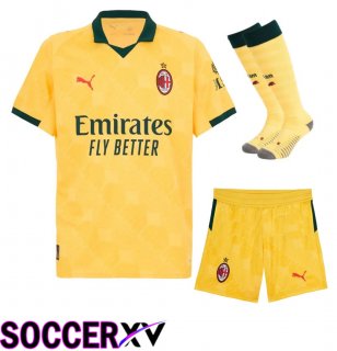 AC Milan Third kit Soccer Jersey (Shorts + Socks) 2025/2026