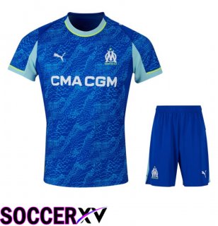 Marseille OM Third kit Soccer Jersey + Shorts 2025/2026