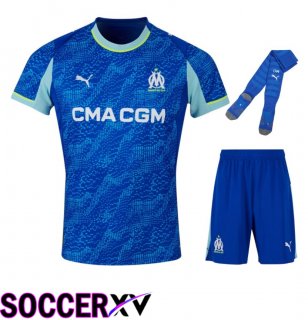 Marseille OM Third kit Soccer Jersey (Shorts + Socks) 2025/2026