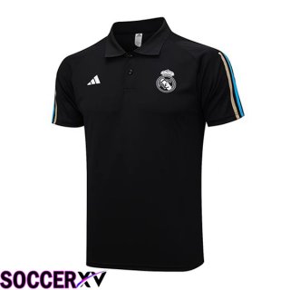 Real Madrid Soccer Polo Black 2023/2024