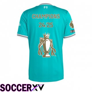 Maillot de Foot FC Liverpool Champions Édition Spéciale Third Vert 2025/2026