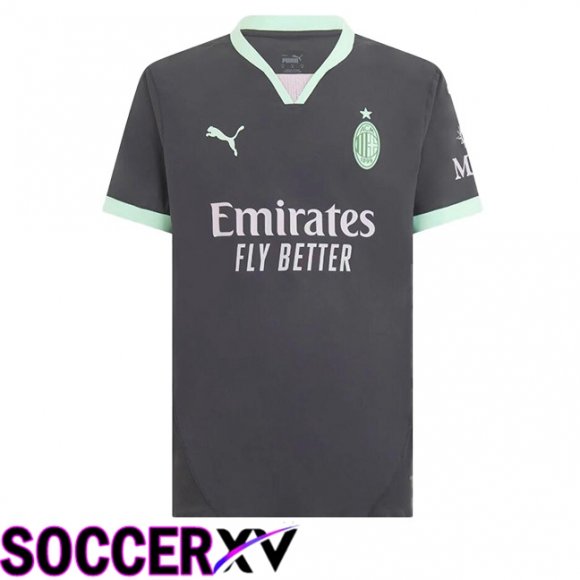 AC Milan Third Soccer Jersey Black 2024/2025