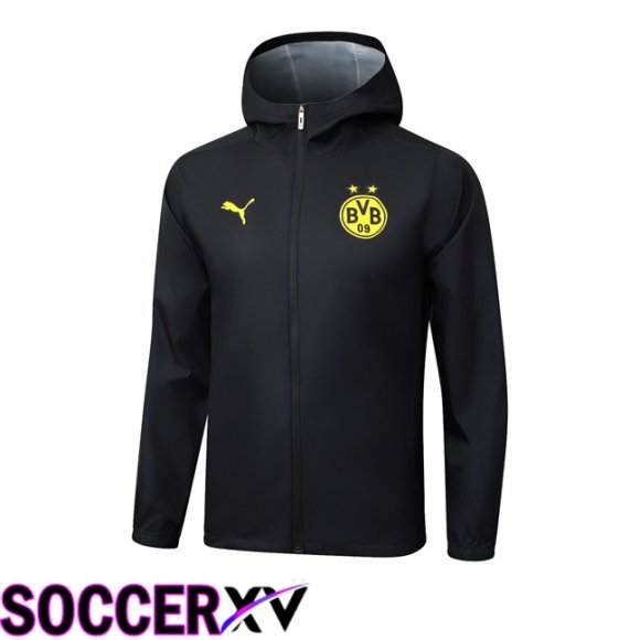 Coupe Vent Dortmund BVB Noir 2025/2026