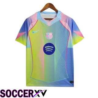 Maillot De Foot FC Barcelone Special Edition Vert/Rose 2025/2026