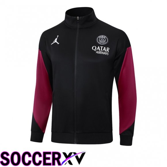 Paris PSG Training Jacket Black 2024/2025