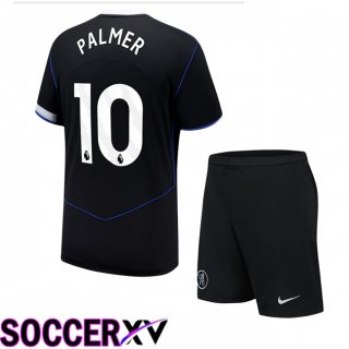 Maillot de Foot FC Chelsea (Palmer 10) Enfant Third Noir 2025/2026