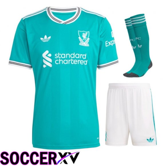 Ensemble Maillot Foot Liverpool Third (Shorts + Chaussettes) 2025/2026