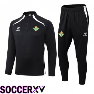 Real Betis kit Training Tracksuit Black 2025/2026  Real Betis kit Training Tracksuit Black 2025/2026